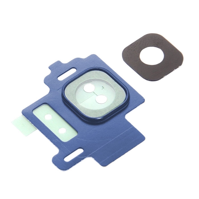 Τζαμάκι κάμερας (Camera Lens) με Πλαίσιο για Samsung Galaxy S8 G950F - Χρώμα: Γαλάζιο