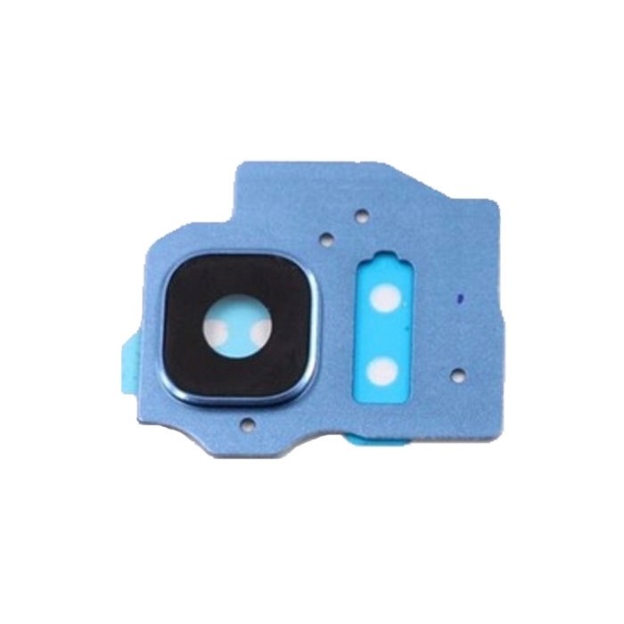 Τζαμάκι κάμερας (Camera Lens) με Πλαίσιο για Samsung Galaxy S8 Plus G955F - Χρώμα: Γαλάζιο
