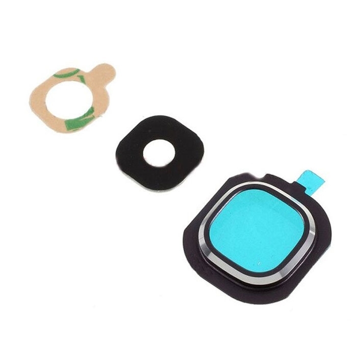 Τζαμάκι κάμερας (Camera Lens) με Πλαίσιο για Samsung Galaxy J5 2016 J510F / J7 2016 J710F - Χρώμα: Μαύρο