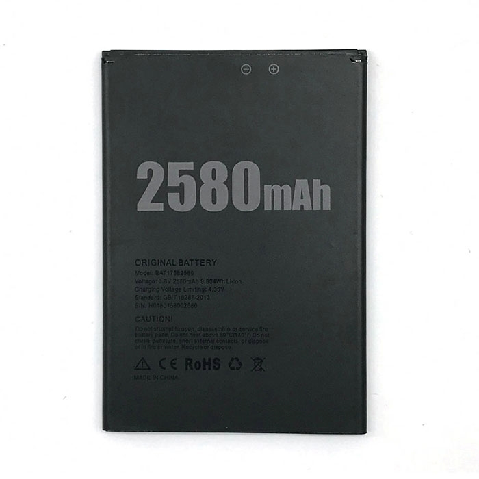 Μπαταρία Doogee BAT17582580 για X20 - 2580 mAh