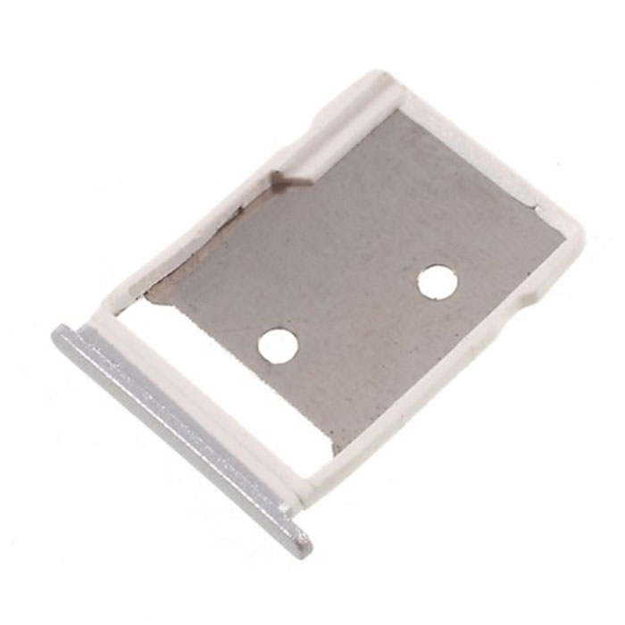 Υποδοχή κάρτας Single SIM και SD Tray για HTC 10 - Χρώμα: Ασημί