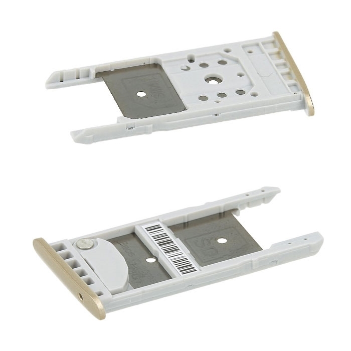 Υποδοχή Κάρτας Single SIM και SD Tray για Motorola Moto G5 / G5 Plus - Χρώμα: Χρυσό