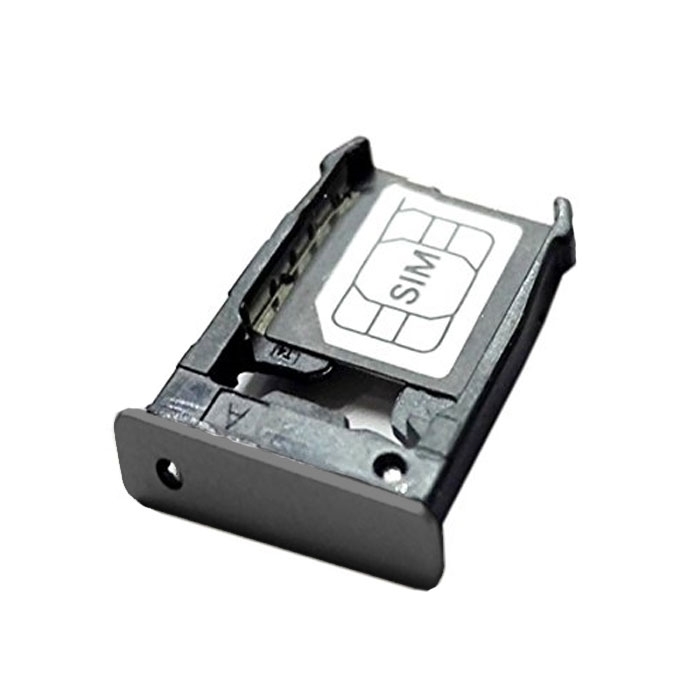 Υποδοχή Κάρτας Single SIM Tray για Motorola Moto X2 XT1097 - Χρώμα: Μαύρο