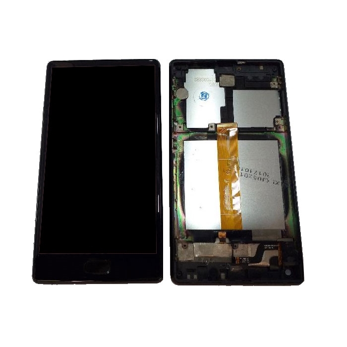 Οθόνη LCD με Μηχανισμό Αφής και Πλαίσιο για Doogee Mix - Χρώμα: Μαύρο