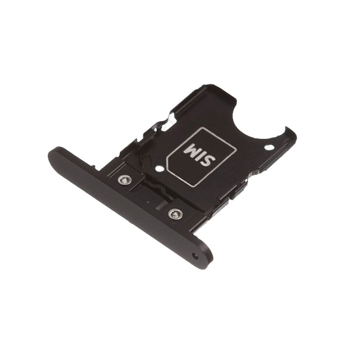 Υποδοχή Κάρτας Single SIM Tray για Nokia 1020 - Χρώμα: Μαύρο