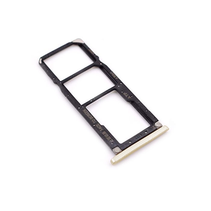 Υποδοχή κάρτας Dual SIM και SD Tray για Xiaomi Redmi S2 / Y2 - Χρώμα: Χρυσό
