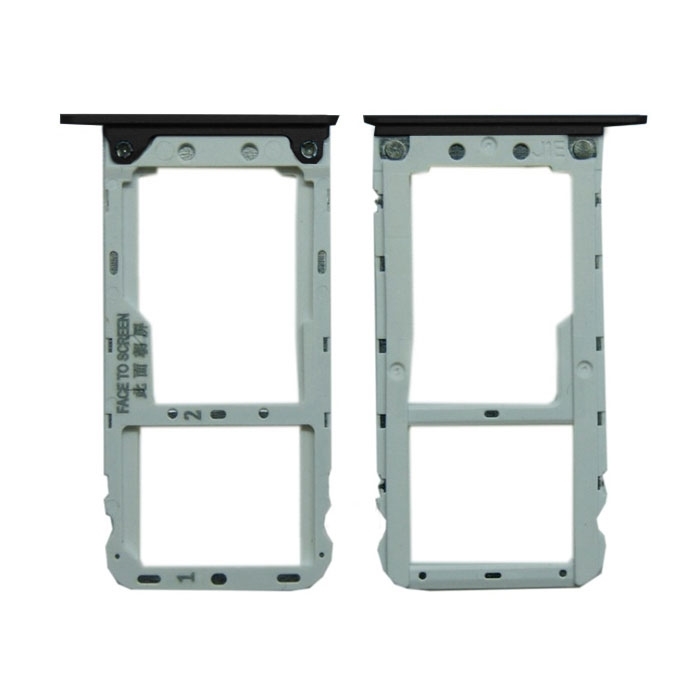 Υποδοχή κάρτας Dual SIM και SD Tray Xiaomi Redmi Note 5 / 5 Pro - Χρώμα: Μαύρο