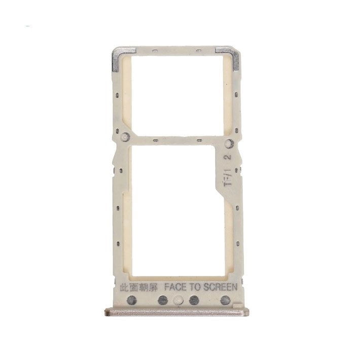Υποδοχή κάρτας Single SIM και SD Tray για Xiaomi Redmi 6/6A - Χρώμα: Χρυσό
