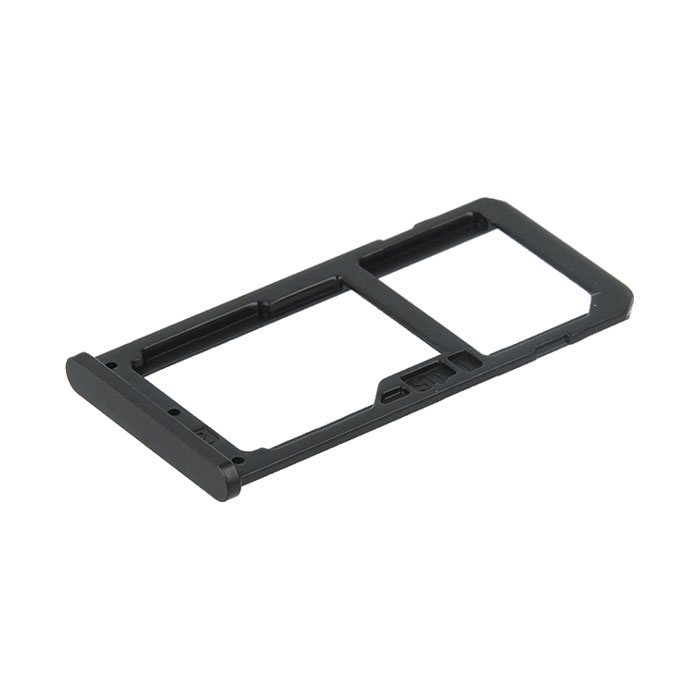 Υποδοχή Κάρτας Dual SIM και SD Tray για Nokia 6.1 - Χρώμα: Μαύρο