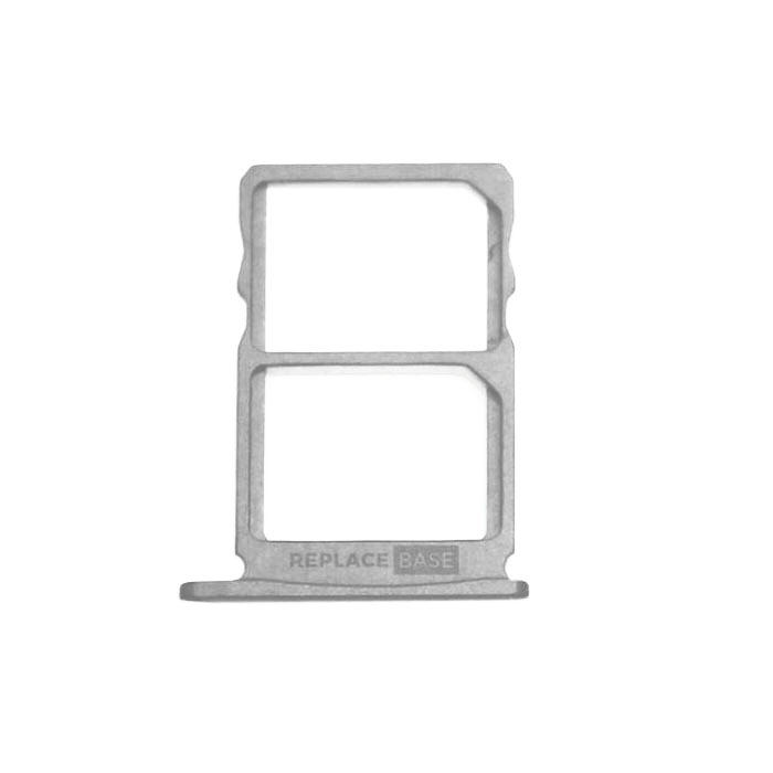 Υποδοχή Κάρτας Dual SIM Tray για Nokia 5 - Χρώμα: Ασημί