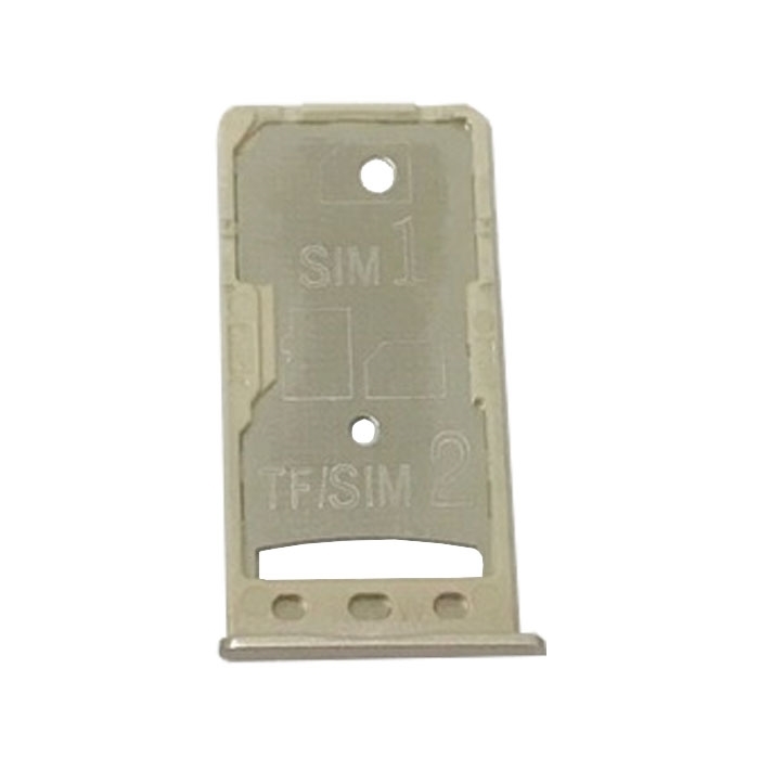 Υποδοχή κάρτας Dual SIM και SD Tray για Xiaomi Redmi 5A - Χρώμα: Χρυσό