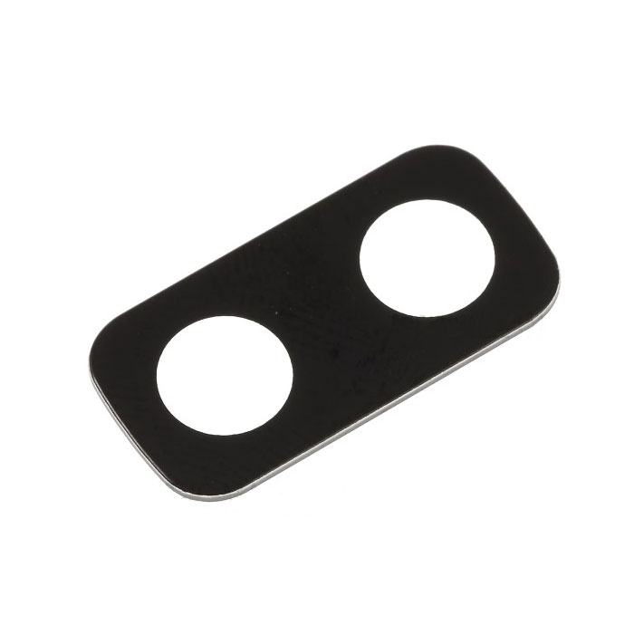 Τζαμάκι κάμερας (camera lens) για Samsung Galaxy J6 Plus J610F - Χρώμα: Μαύρο