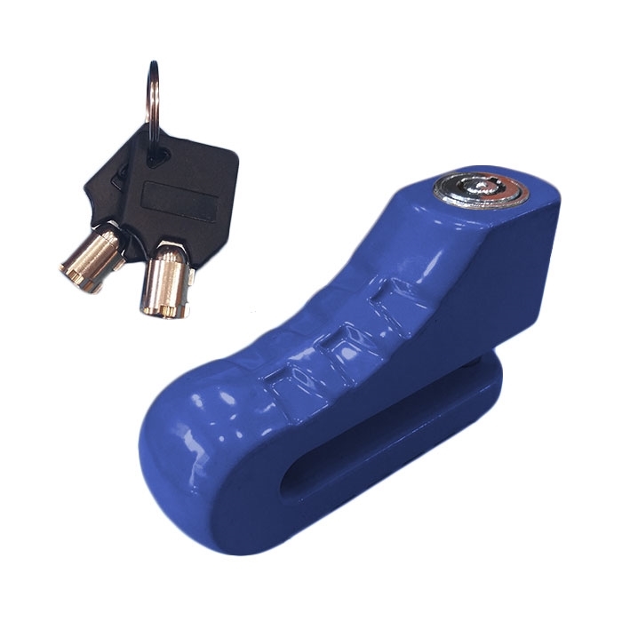 Κλειδαριά Δισκοφρένου Disc Motorcycle Lock Qilong Type-1 - Χρώμα: Μπλε