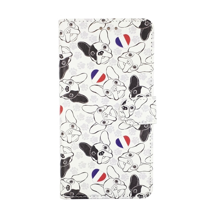 Θήκη Βιβλίο Stand French Dog Design για Samsung A730F Galaxy A8 Plus 2018