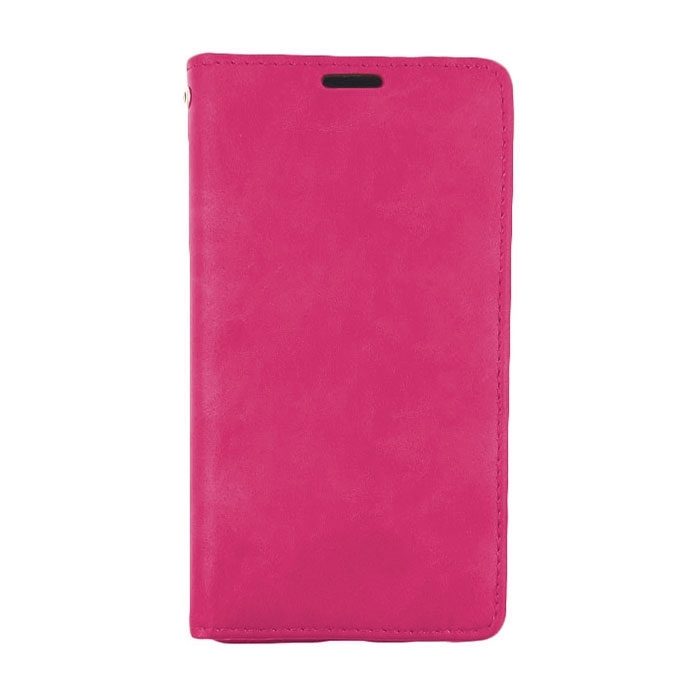 Θήκη Βιβλίο Stand για Huawei P9 - Χρώμα: Φούξια