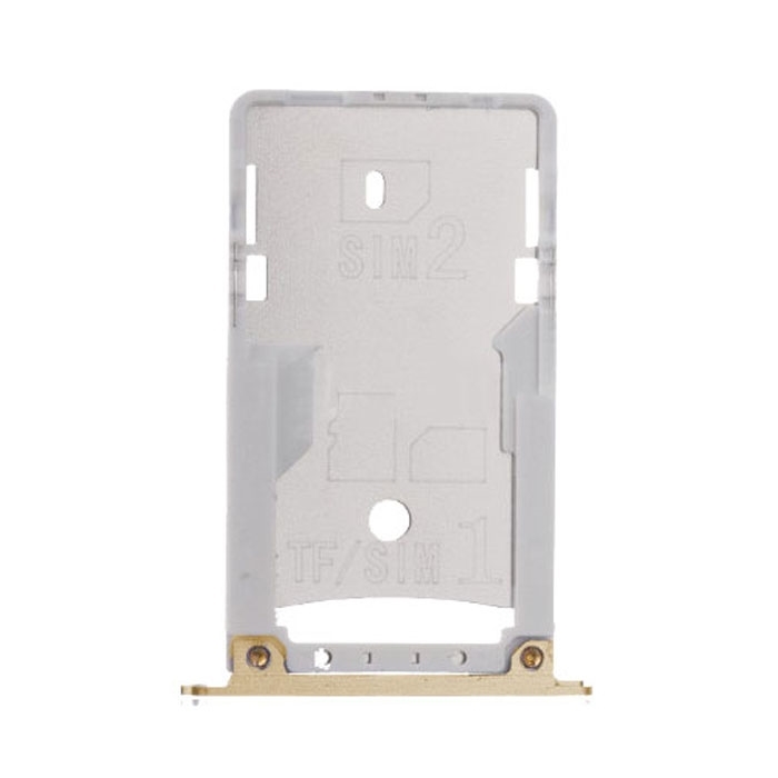 Υποδοχή κάρτας Dual SIM και SD Tray για Xiaomi Redmi Pro - Χρώμα: Ροζ