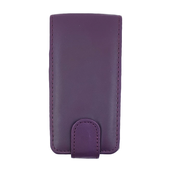 Θήκη Flip για Samsung S8500 Wave - Χρώμα: Μωβ