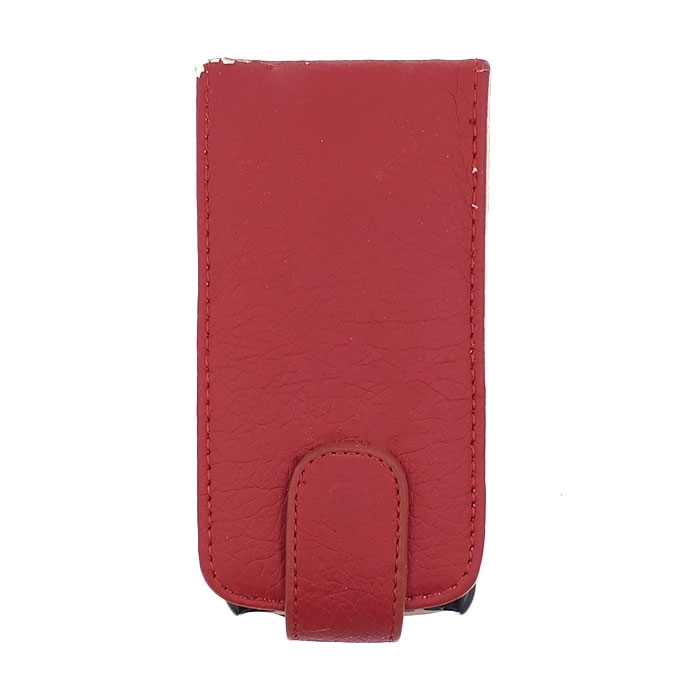 Θήκη Flip για Samsung S5330 Wave 533/Wave 2 Pro - Χρώμα: Κόκκινο