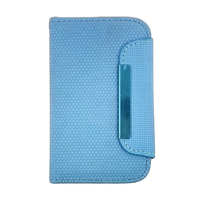 Θήκη Βιβλίο Wide Flip Cover για Samsung Galaxy Fame Lite S6790 - Χρώμα: Γαλάζιο