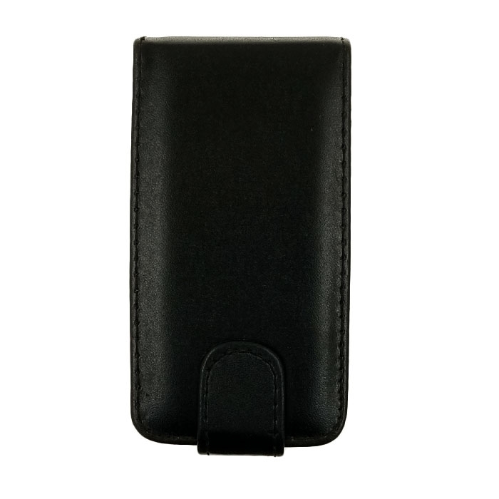 Θήκη Flip για Samsung Galaxy Y Pro B5510 - Χρώμα: Μαύρο