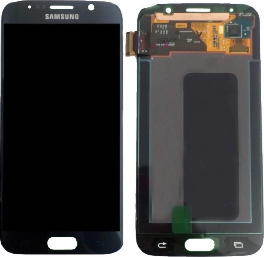 Γνήσια Οθόνη LCD με Μηχανισμό Αφής για Samsung Galaxy S6 G920F GH97-17260A - Χρώμα: Μαύρο