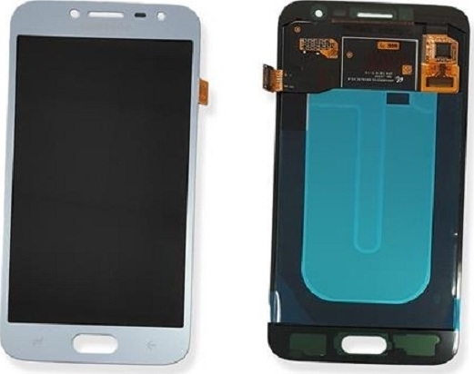 Γνήσια Οθόνη LCD με Μηχανισμό Αφής για Samsung Galaxy J2 2018 J250F /J2 Pro 2018 GH97-21339B - Χρώμα: Ασημί