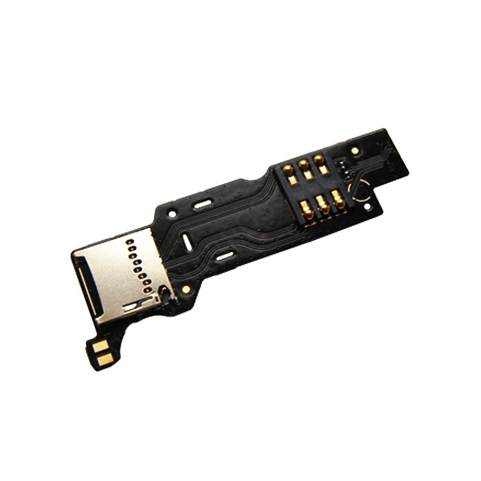 Πλακέτα Υποδοχής Κάρτας Sim και SD Μονόκαρτο / Single Sim and SD Card Tray Holder Board για Huawei Ascend Y530