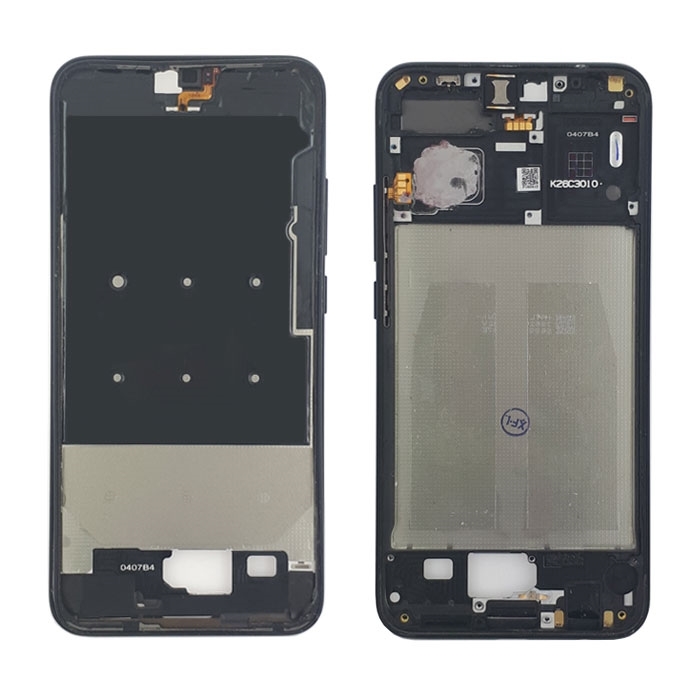 Μπροστινό Πλαίσιο Οθόνης LCD Front Frame για Huawei Honor 10 - Χρώμα: Μαύρο