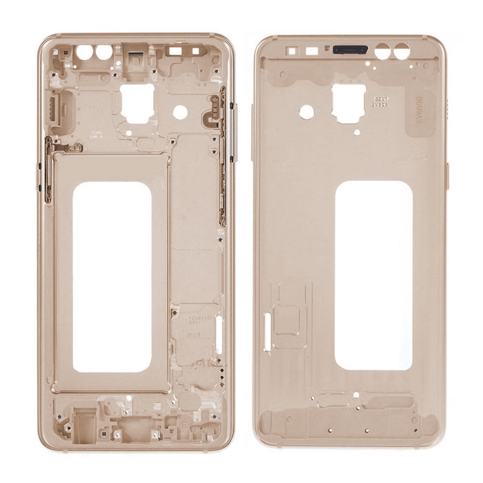 Μεσαίο Πλαίσιο Middle Frame για Samsung Galaxy A8 2018 A530F - Χρώμα: Χρυσό