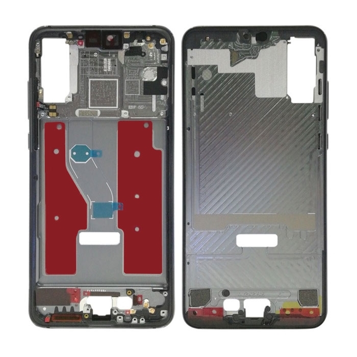 Μπροστινό Πλαίσιο Οθόνης LCD Front Frame για Huawei P20 Pro - Χρώμα: Μαύρο