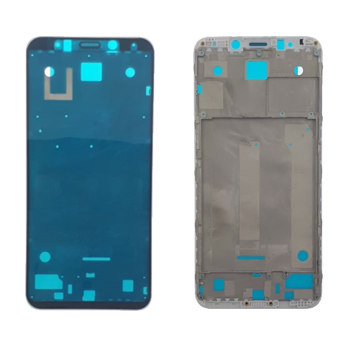 Μπροστινό Πλαίσιο Οθόνης Front LCD Frame για Xiaomi Redmi 5 Plus - Χρώμα: Λευκό
