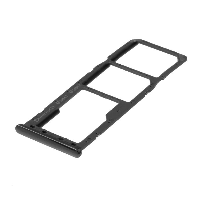 Υποδοχή Κάρτας Dual SIM και SD (SIM Tray) για Samsung Galaxy A7 2018 A750F - Χρώμα: Μαύρο