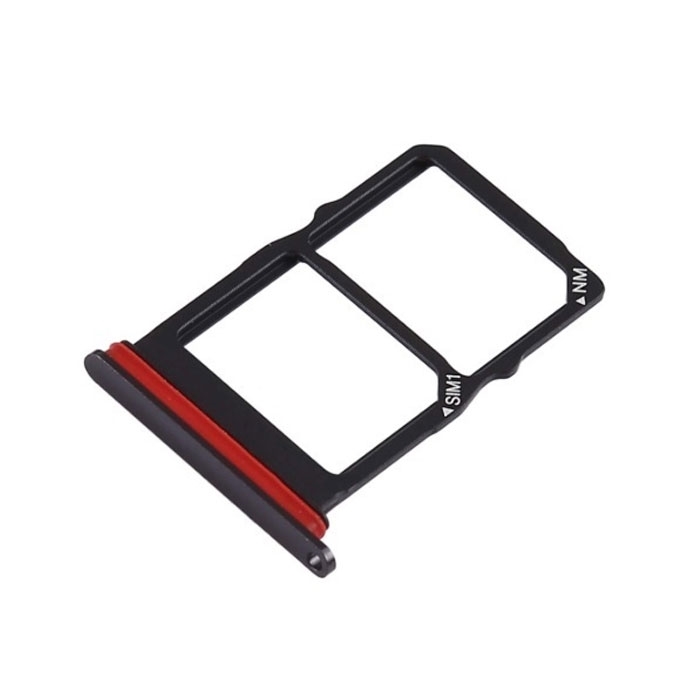 Υποδοχή Κάρτας Single SIM (SIM Tray) για Huawei P30 - Χρώμα: Μαύρο