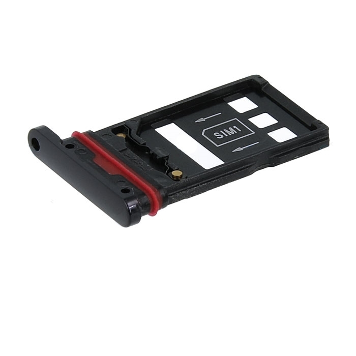 Υποδοχή Κάρτας Single SIM (SIM Tray) για Huawei Mate 20 Pro - Χρώμα: Μαύρο