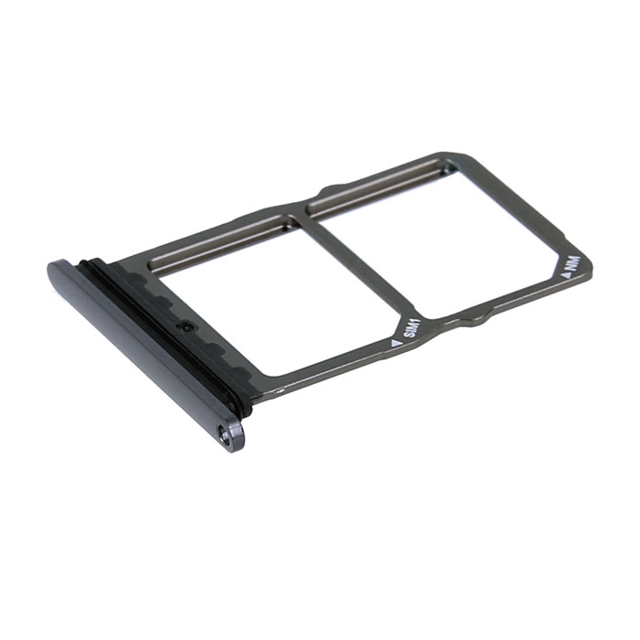 Υποδοχή Κάρτας Dual SIM Tray για Huawei Mate 20 - Χρώμα: Μαύρο