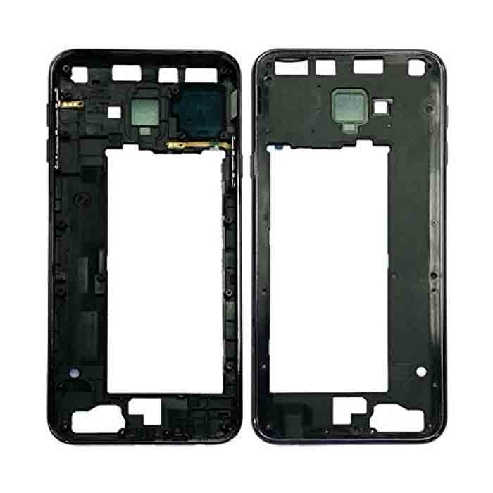 Μεσαίο Πλαίσιο με Καλωδιοταινία Middle Frame with Flex για Samaung Galaxy J4 Plus J415F WITH FLEX - Χρώμα: Μαύρο