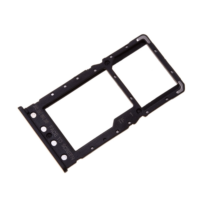 Υποδοχή κάρτας Single SIM και SD Tray για Xiaomi Redmi 6/6A - Χρώμα: Μαύρο