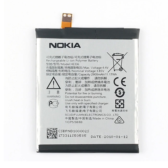 Μπαταρία Nokia HE336 HE321 για Nokia 3.1 - 2900 mAh