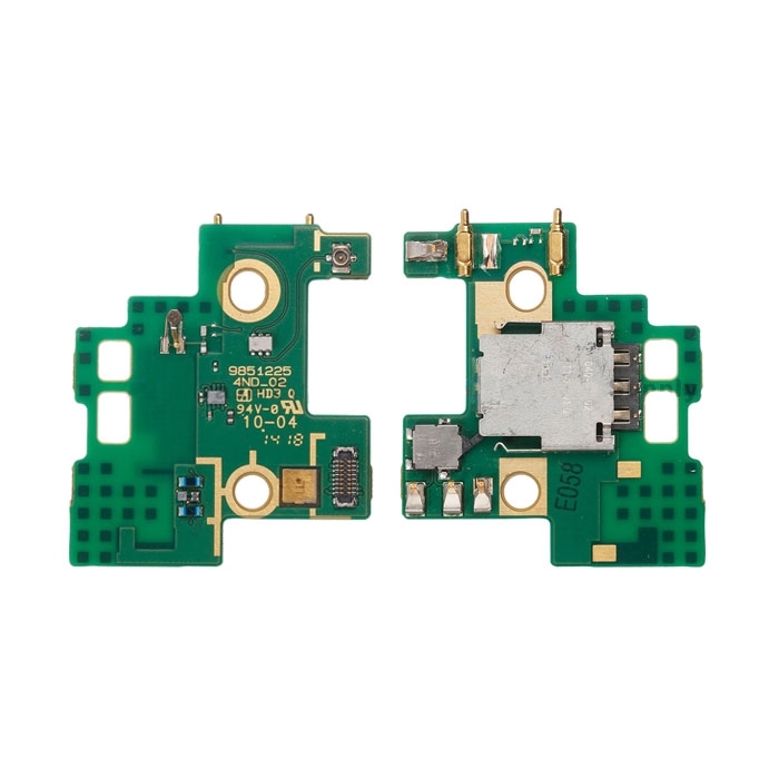 Πλακέτα Υποδοχής Κάρτας Sim Μονόκαρτο / Single Sim Card Tray Holder Board για Nokia 930