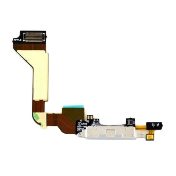 Καλώδιοταινια Φόρτισης / Charging Board για iPhone 4S - Χρώμα: Λευκό