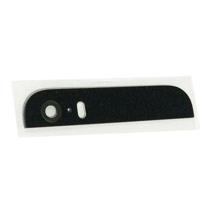 Πάνω Τζαμάκι για Το Πίσω Καπάκι / Back Rear Cover Top Glass Lens για iPhone 5 - Χρώμα: Μαύρο