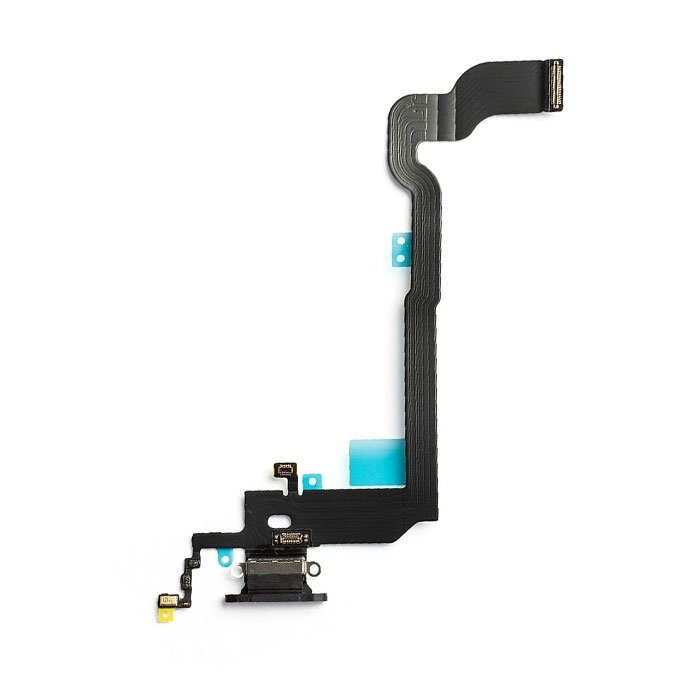 Καλωδιοταινία Φόρτισης / Charging Flex για iPhone X - Χρώμα: Μαύρο