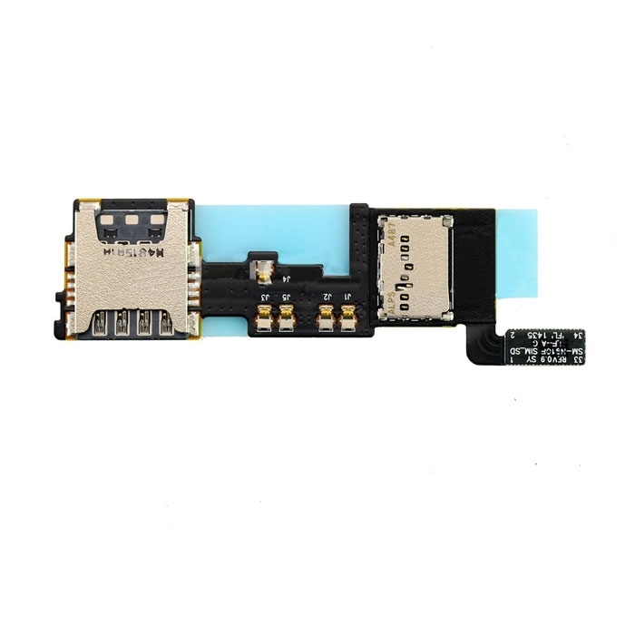 Καλωδιοταινία Υποδοχής Κάρτας Sim Και SD / Sim and SD Card Tray Holder για Samsung Galaxy Note 4 N910