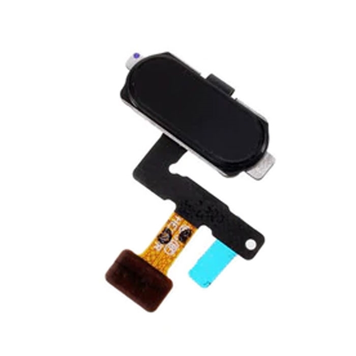 Καλωδιοταινία Κεντρικού Κουμπιού / Home Button Flex για Samsung Galaxy J5 2017 J530F / J7 2017 J730F - Χρώμα: Μαύρο
