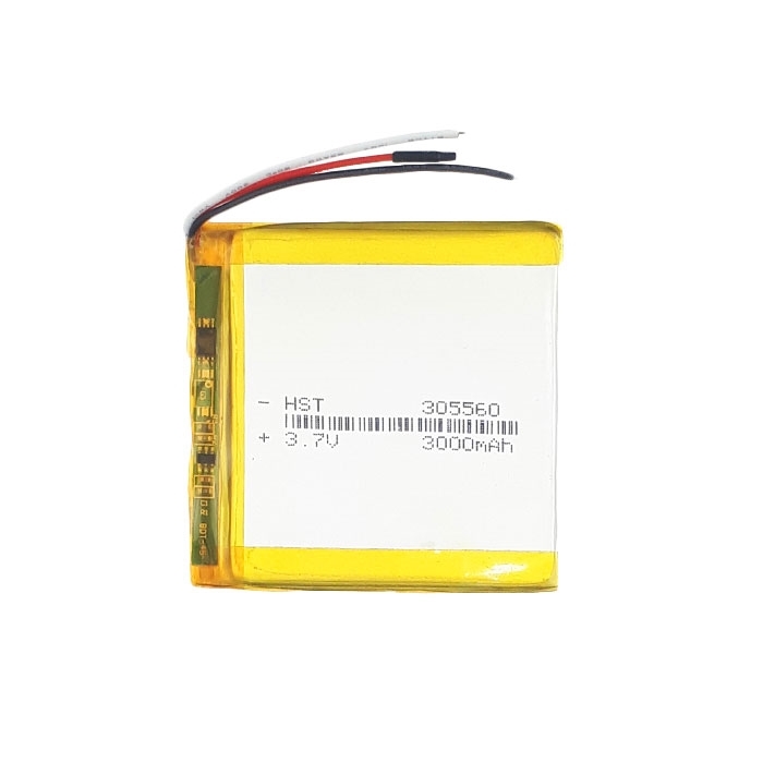 Μπαταρία Universal 9x6 cm με 2 Καλώδια - 3500 mAh