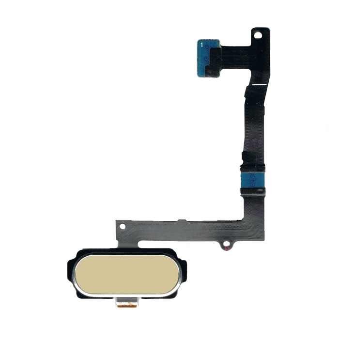 Καλωδιοταινία Κεντρικού Κουμπιού / Home Button Flex για Samsung Galaxy S6 Edge Plus G928 - Χρώμα: Χρυσό