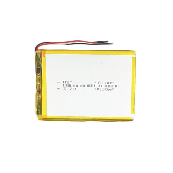 Μπαταρία Universal 8.5x6.5 cm με 2 Καλώδια - 3200 mAh