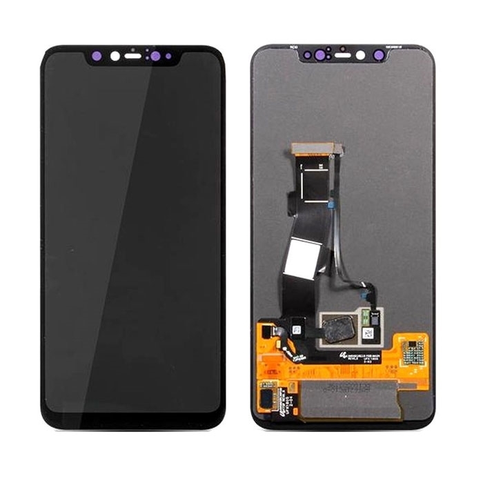 OEM Οθόνη LCD με Μηχανισμό Αφής για Xiaomi Mi 8 / Mi 8 Pro - Χρώμα: Μαύρο
