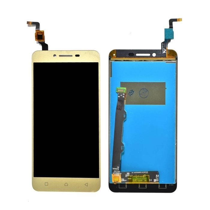 Οθόνη LCD με Μηχανισμό Αφής για Lenovo K5 A6020a40 - Χρώμα: Χρυσό