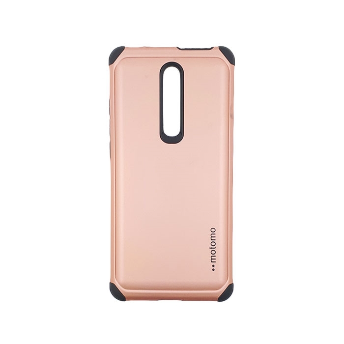 Θήκη Motomo Tough Armor για Xiaomi Redmi K20/K20 Pro - Χρώμα: Χρυσό Ροζ